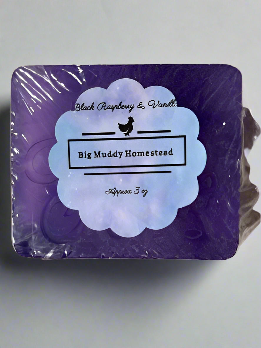 Soap Bar - Black Raspberry & Vanilla