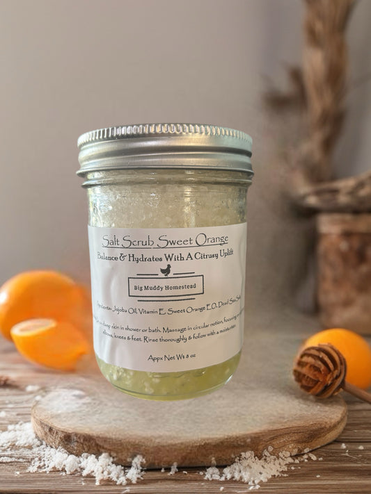 Salt Scrub - Sweet Orange